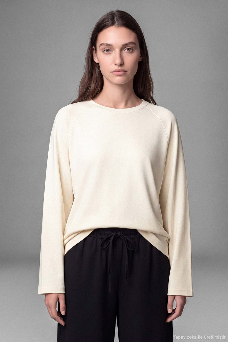 Reglan Basic Beyaz Tşört