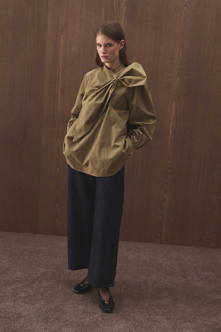 Yüksek Bel Minimal Denim Lacivert Pantolon