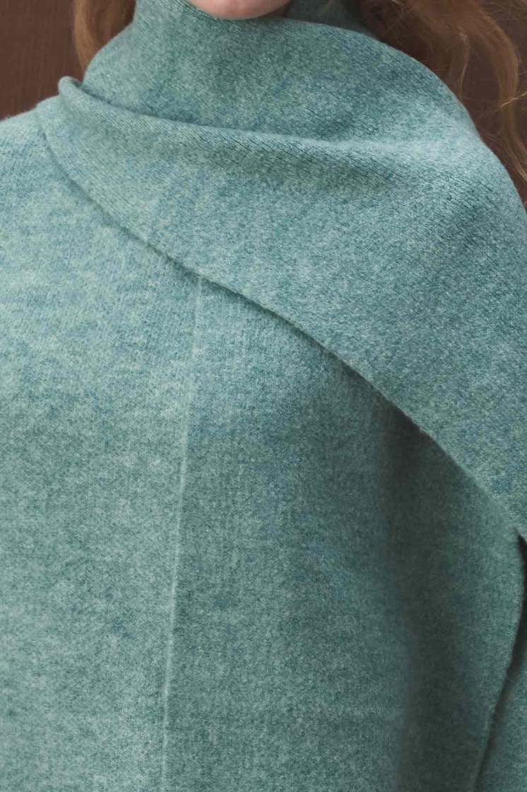 Yumuşak Dokulu Soft Mint Atkı - 6